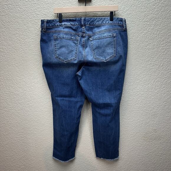 Torrid Womens Jeans Size 16 High Rise Distressed Dark Wash Pants - Picture 8 of 14